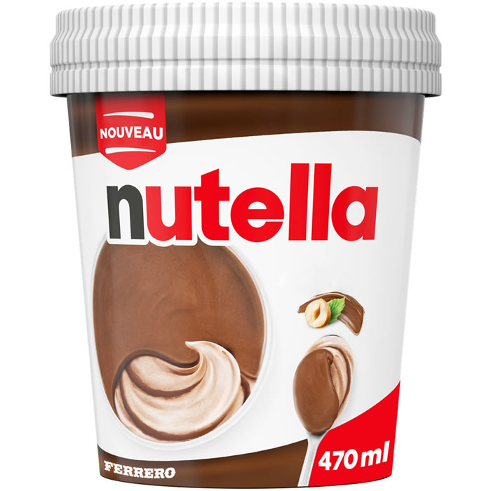 NUTELLA Crème glacée au chocolat noisette