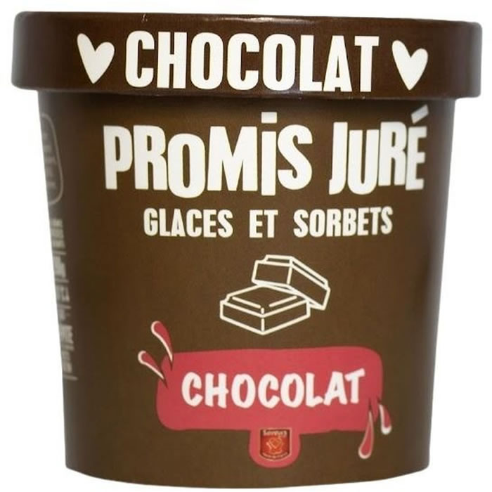 PROMIS JURÉ Crème glacée au chocolat noir