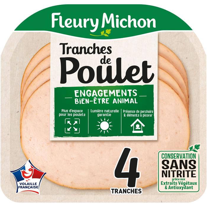 FLEURY MICHON Blanc de poulet sans nitrite