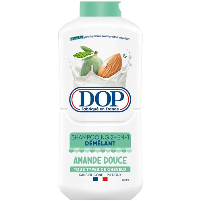 DOP Shampoing démêlant 2 en 1 amande douce