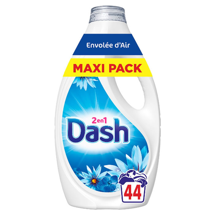 DASH Lessive liquide 2 en 1 envolée d'air