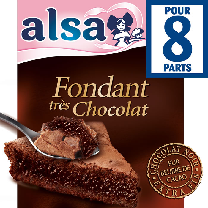 ALSA Préparation pour Fondant au Chocolat