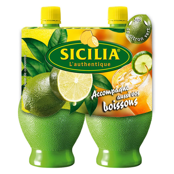 SICILIA Jus de citron vert à base de concentré
