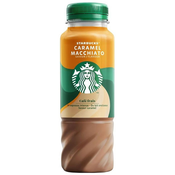 STARBUCKS Caramel Macchiato Boisson lactée au café arabica stérilisée UHT