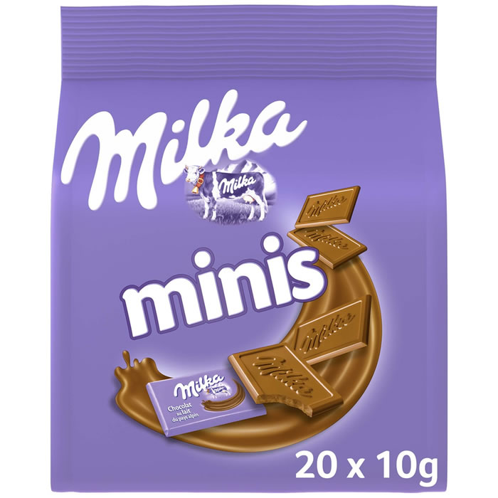 MILKA Minis Mignonnettes au chocolat au lait