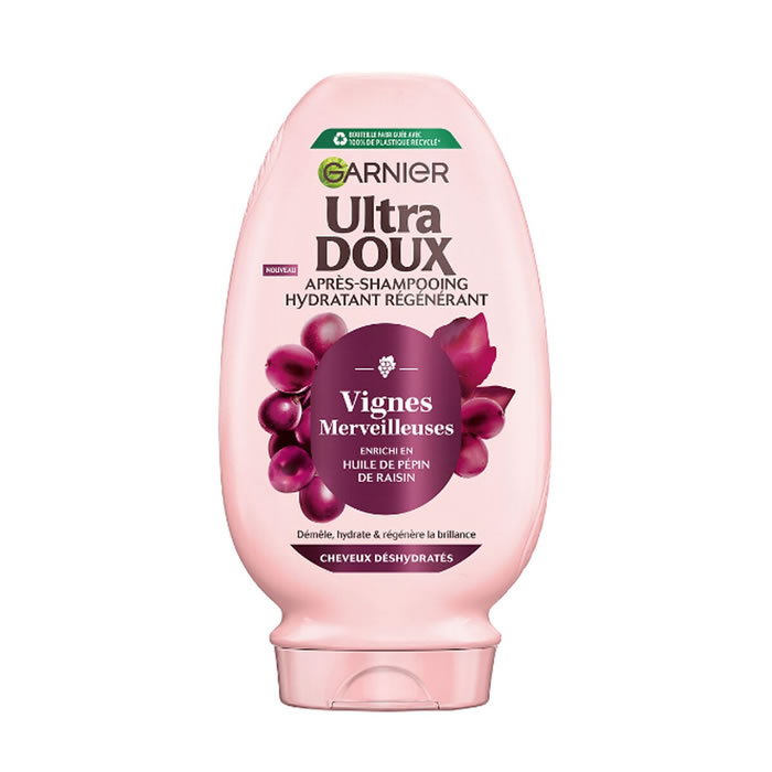 GARNIER Ultra Doux Après-shampoing à l'huile de pépin de raisin