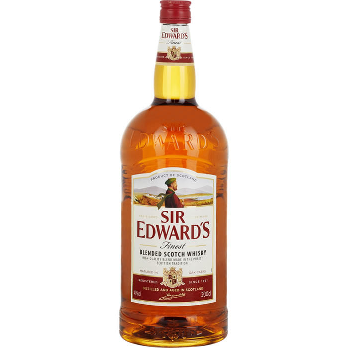 SIR EDWARD'S Blended scotch whisky écossais