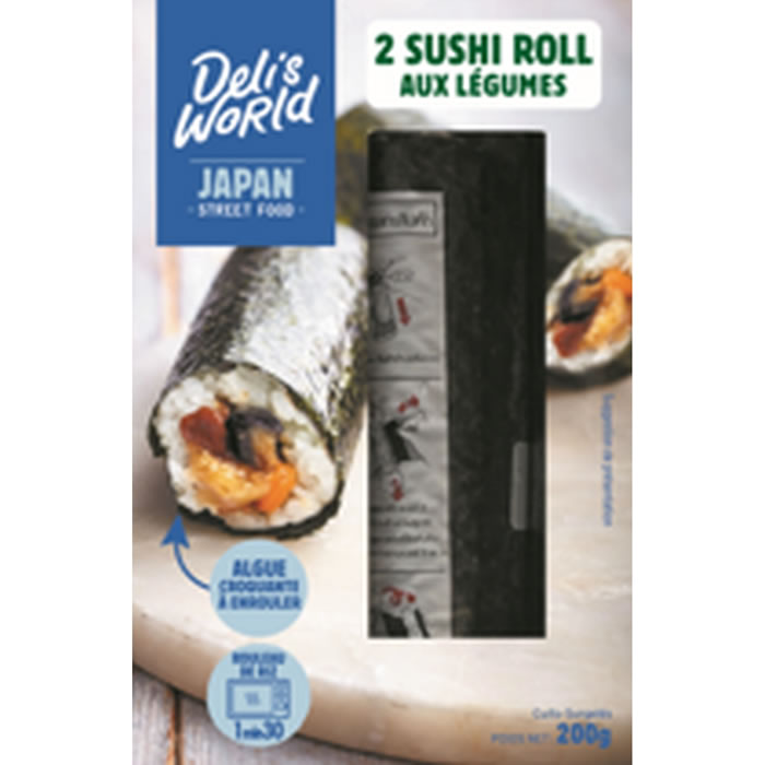 DELI'S WORLD Sushi roll aux légumes