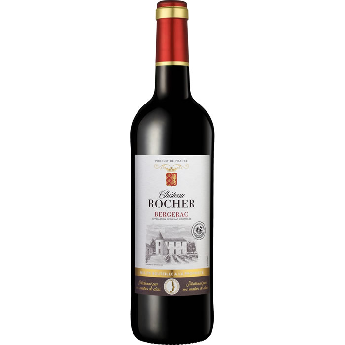 CÔTES DE BERGERAC Château Rocher Vin rouge HVE AOP