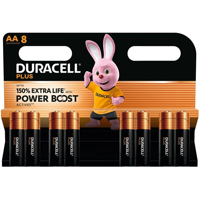 DURACELL Plus Piles alcalines LR06 - type AA