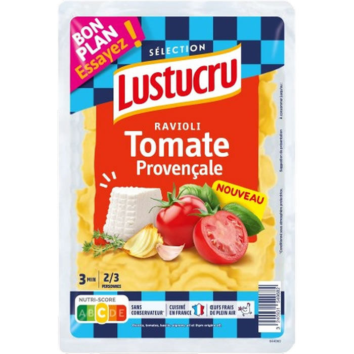 LUSTUCRU Ravioli aux tomates provençales