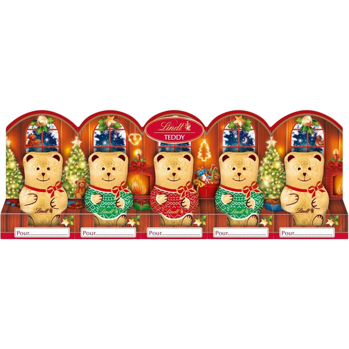 LINDT Teddy Chocolat au lait moulage ours