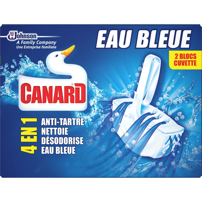 CANARD Eau Bleue Blocs nettoyant WC 4-en-1