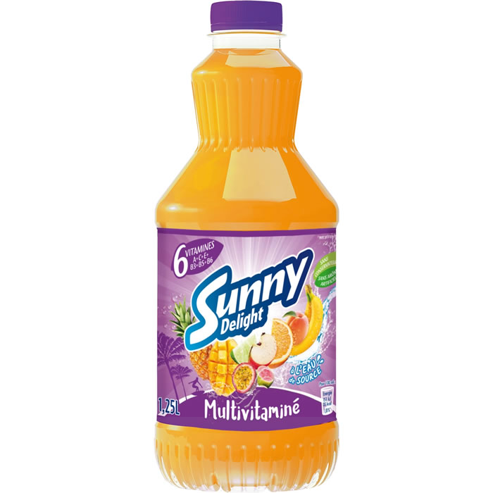 SUNNY DELIGHT Boisson au jus de fruits multivitaminé