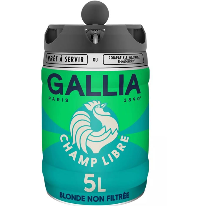 GALLIA Champ Libre Beertender Fût de bière blonde