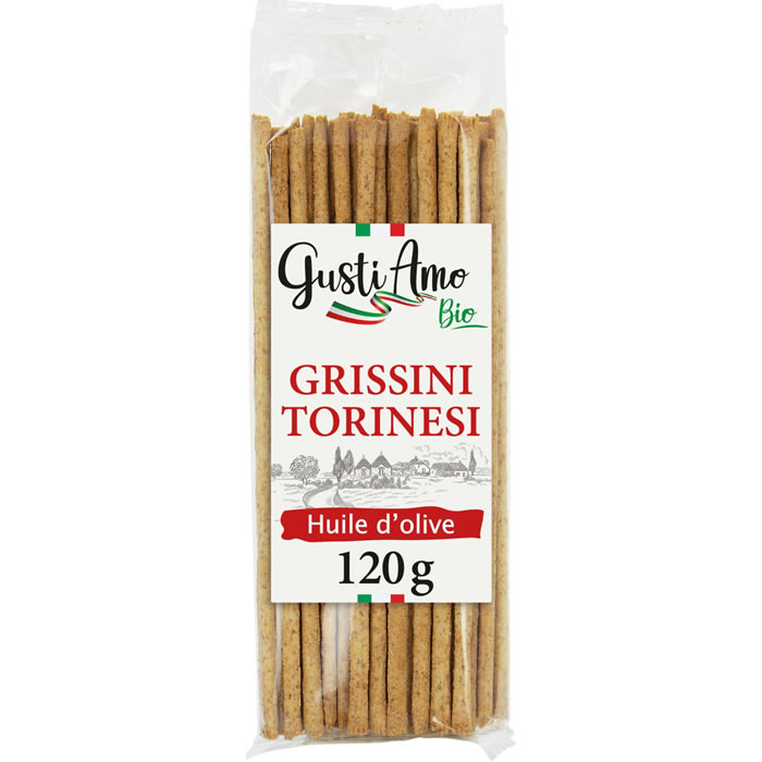 GUSTI AMO Gressin torinesi à l'huile d'olive bio