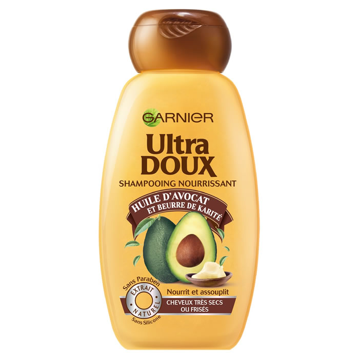 ULTRA DOUX Shampoing à l'huile d'avocat et beurre de karité