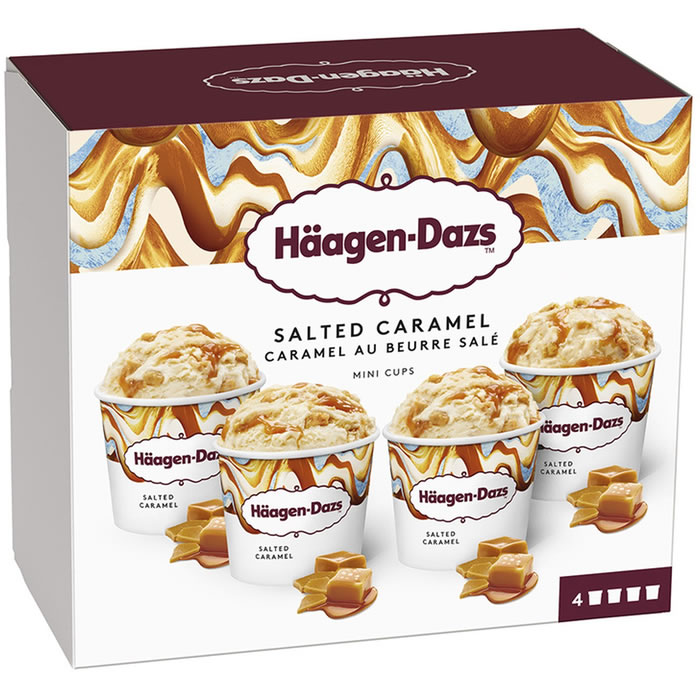 HÄAGEN-DAZS Mini crème glacée au caramel beurre salé