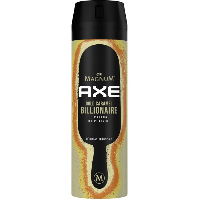 AXE Magnum Déodorant spray homme gold caramel billionaire 48h