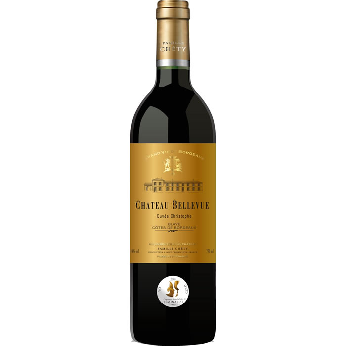 BLAYE-COTE DE BORDEAUX-AOC Château Bellevue Vin rouge