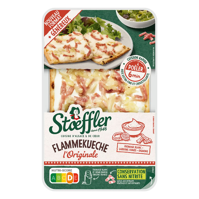 STOEFFLER Flammekueche fromage blanc, lardons et oignons