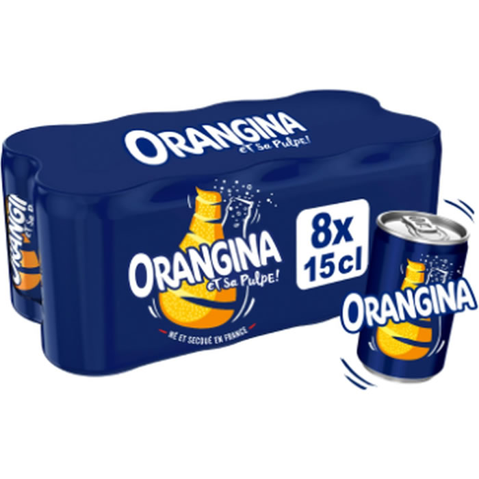 ORANGINA Boisson gazeuse à la pulpe d'orange
