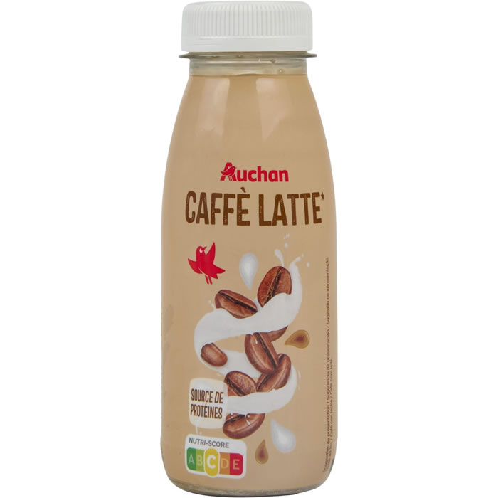 AUCHAN Boisson lactée au café