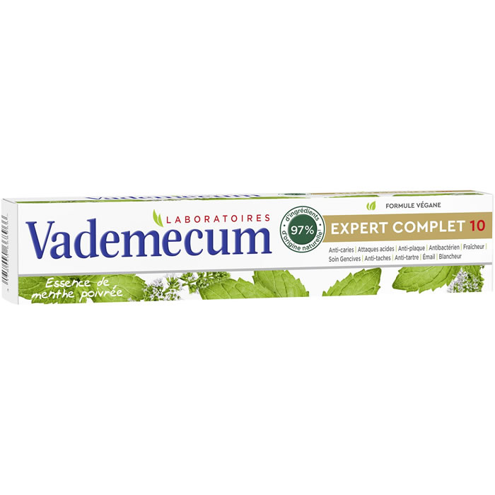 VADEMECUM Expert Complet 10 Dentifrice soin complet