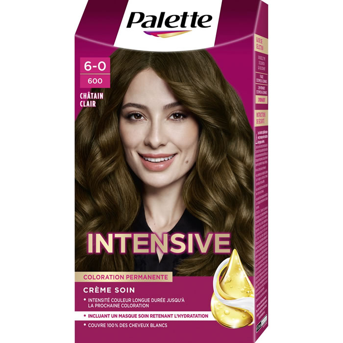SCHWARZKOPF Palette Coloration permanente châtain clair 600