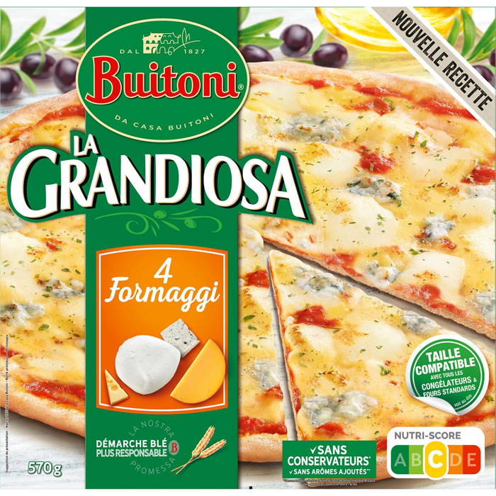 BUITONI La Grandiosa Pizza 4 fromages