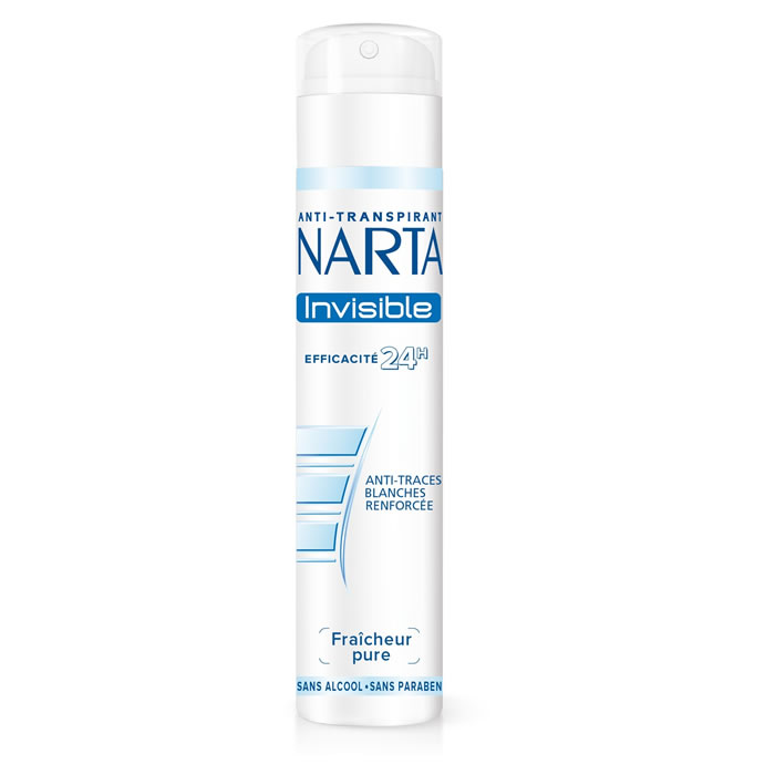 NARTA Déodorant spray invisible anti-transpirant