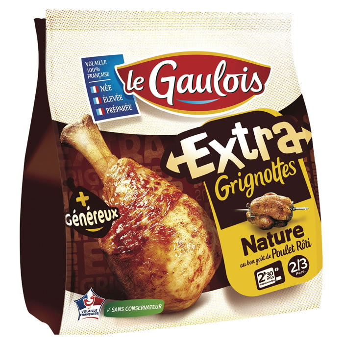 LE GAULOIS Grignottes de poulet rôties