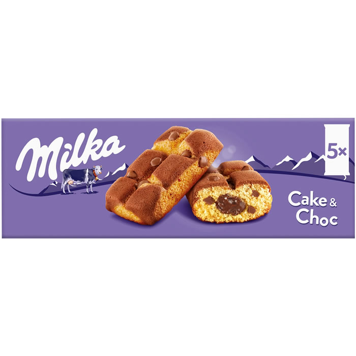 MILKA Cake & Choc Gâteaux moelleux au chocolat