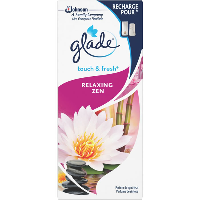 GLADE Touch & Fresh Recharge pour diffuseur relaxing zen