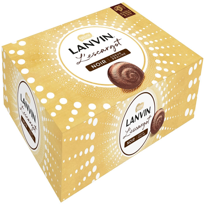 Nestlé lanvin escargots chocolat noir 362g