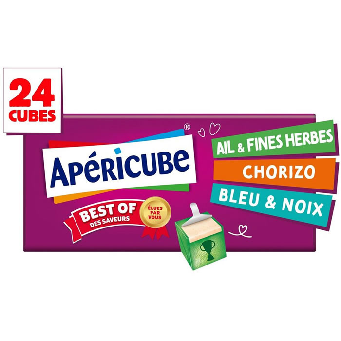 APERICUBE Best Of Dés de fromage multi-variétés