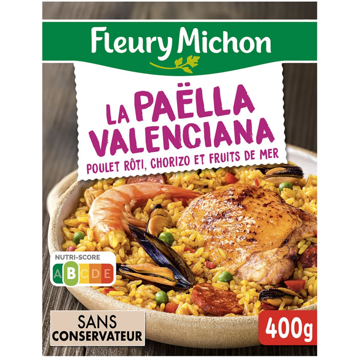 FLEURY MICHON Paëlla Valenciana au poulet