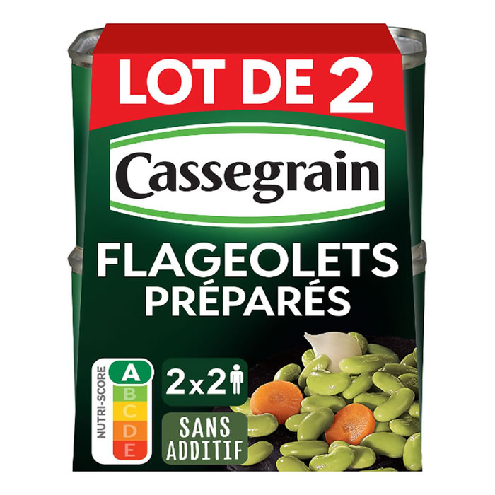 CASSEGRAIN Flageolet cuisinés extra-fins