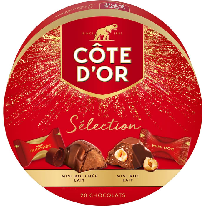 CÔTE D'OR Sélection Mini bouchées au chocolat au lait