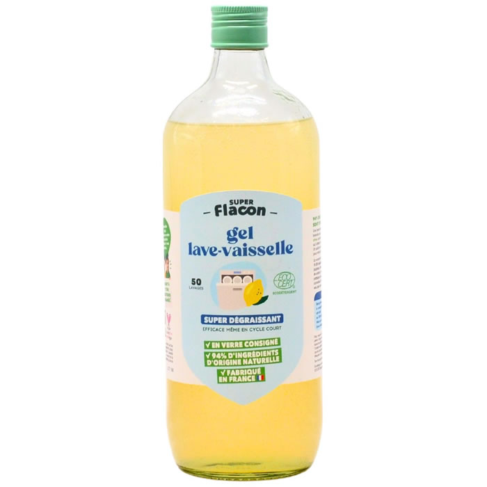 SUPER FLACON Gel liquide lave-vaisselle