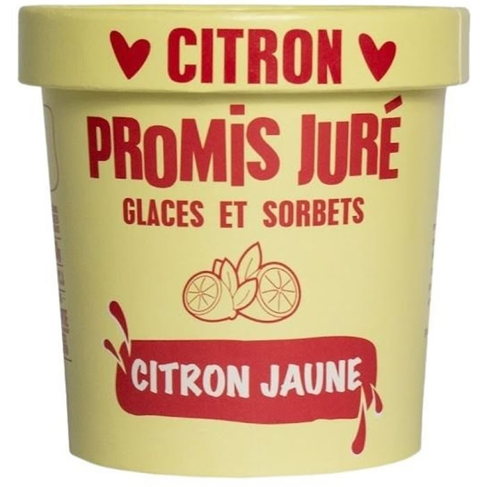 PROMIS JURÉ Sorbet glacé au citron