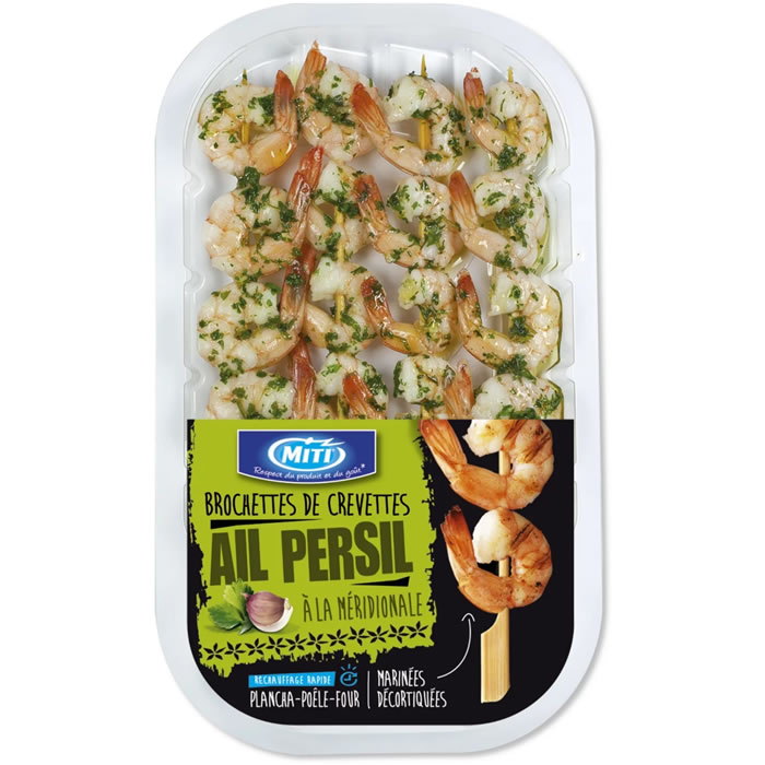 MITI Brochette de crevettes à la méridionale