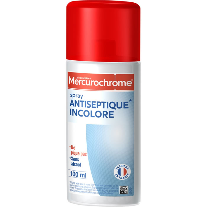 MERCUROCHROME Spray antiseptique incolore