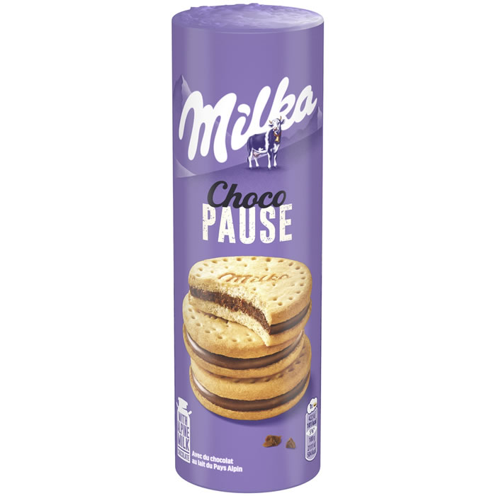 MILKA Choco Pause Biscuits fourrés au chocolat