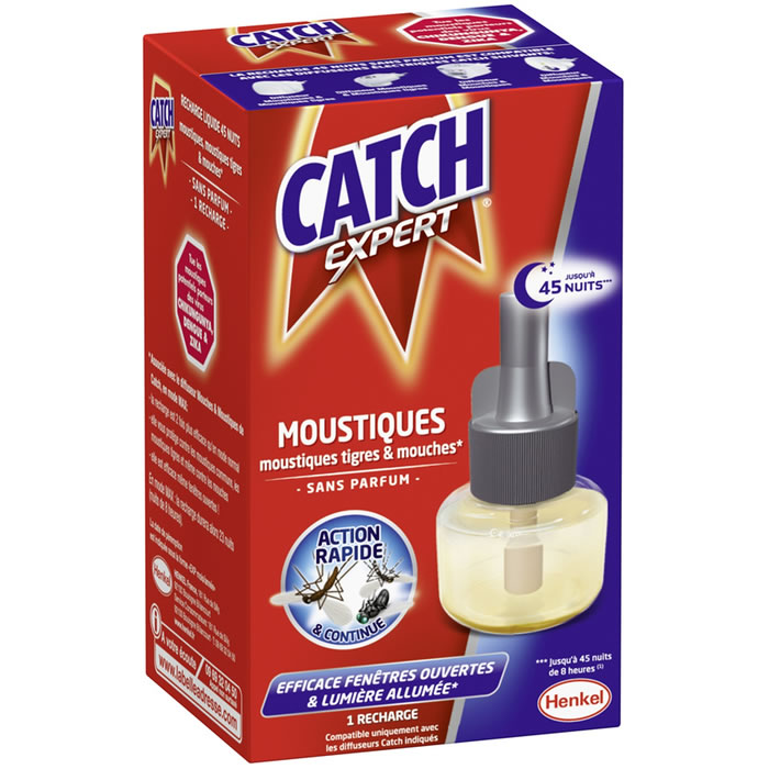 CATCH Expert Recharge électrique liquide 45 nuits sans parfum