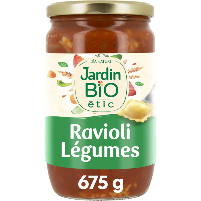 JARDIN BIO Étic Ravioli aux légumes bio