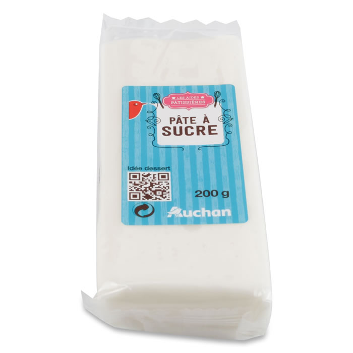 AUCHAN Pâte à sucre blanc
