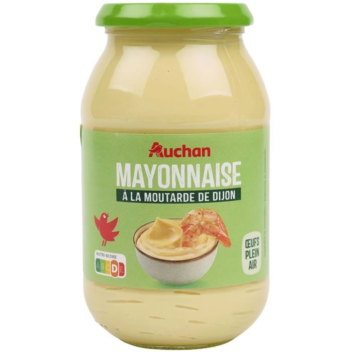 AUCHAN Mayonnaise à la moutarde de Dijon