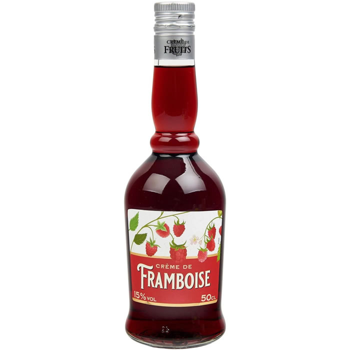 AUCHAN Crème de framboise 15°