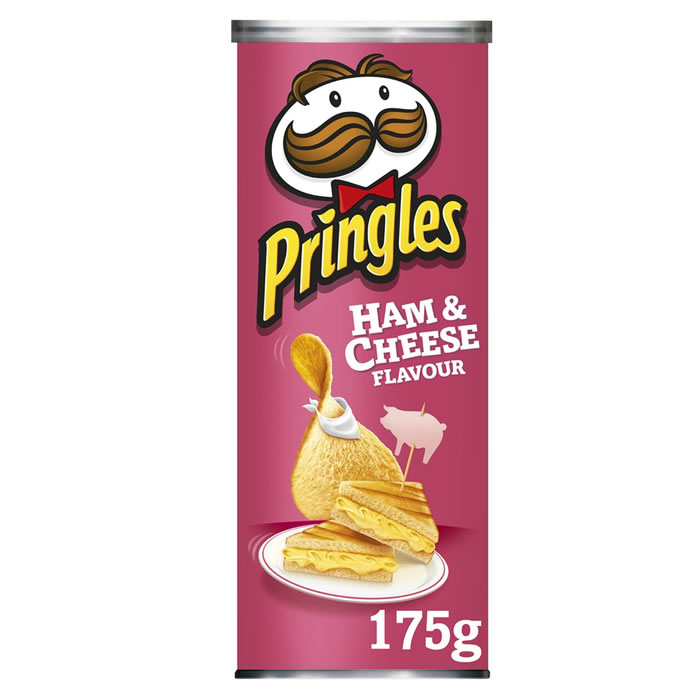 PRINGLES Chips tuiles saveur jambon et fromage